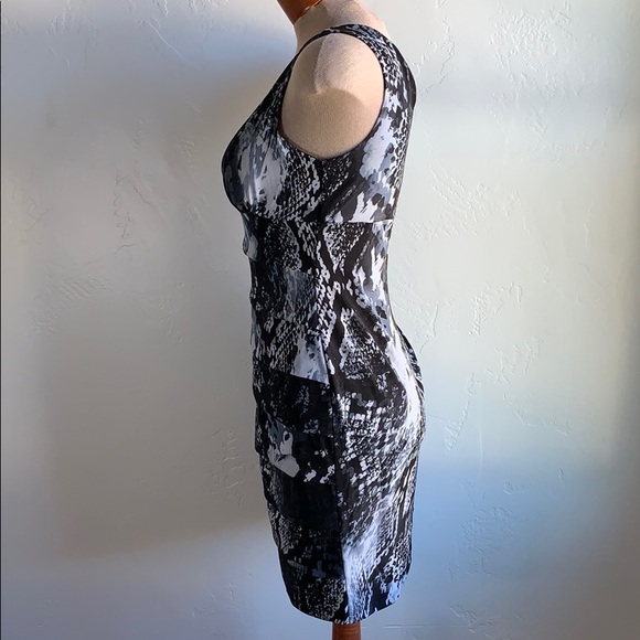 Enfocus Studio Tiered Snakeskin Print Dress - Picture 4 of 9
